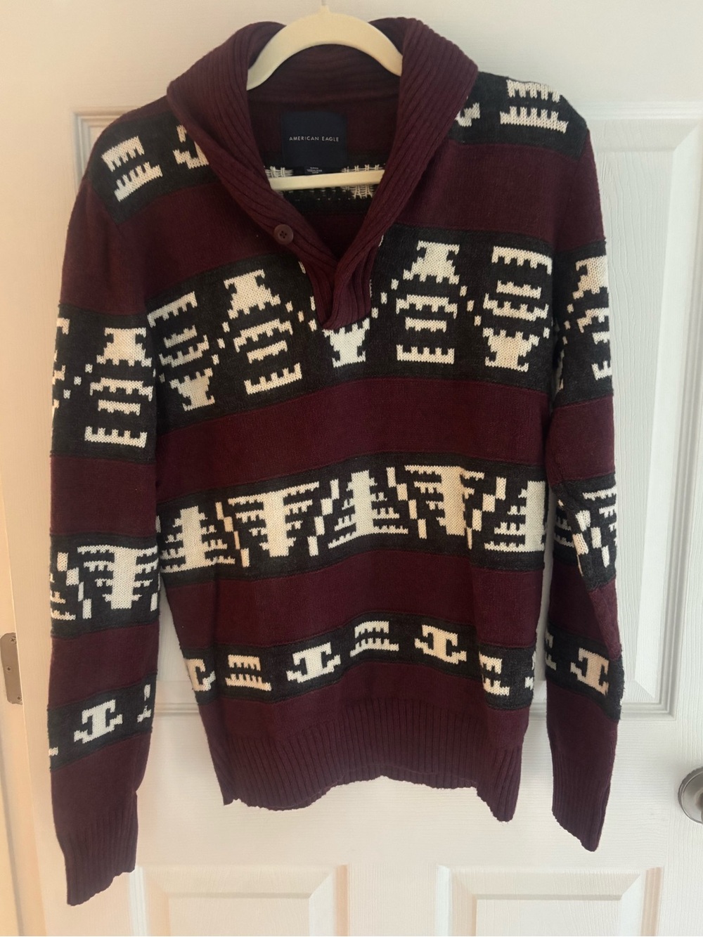 American Eagle Men’s Heritage Striped Knit Sweater